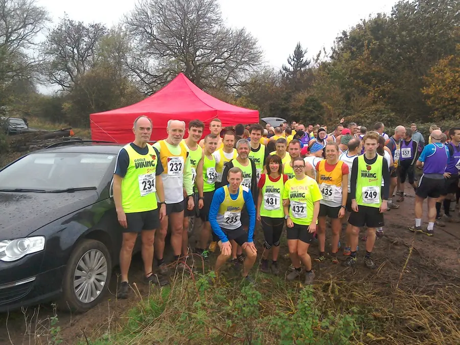 Goole Viking Striders at Drewton Woods cross country