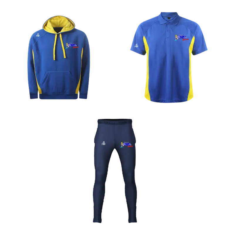 Bundle 1 in Goole Viking Striders blue and yellow club colours