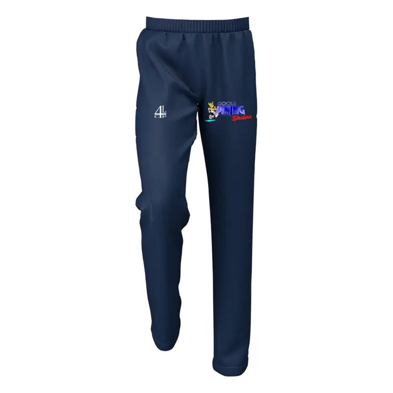 Stadium pants in Goole Viking Striders blue and yellow club colours