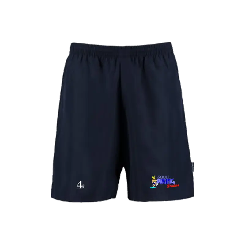 Pro training shorts in Goole Viking Striders blue and yellow club colours